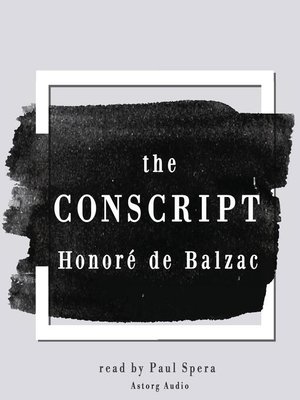 cover image of The Conscript, a short story by Honoré de Balzac